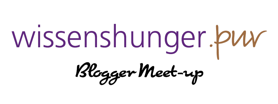 Logo wissenshunger.pur Blogger Meet-up