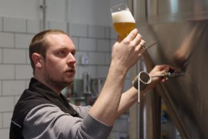 Produktionsleiter Simon Rossmann