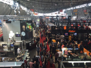 Blick in eine der Hallen auf der Intergastra 2018