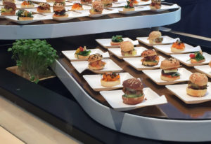 Mini-Burger auf der Intergastra 2018.